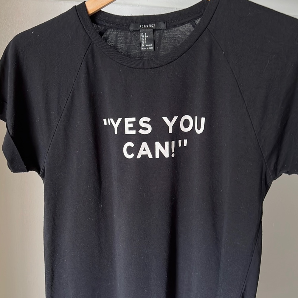 Raglan sleeve t-shirt, black, size S  (BOGO free)